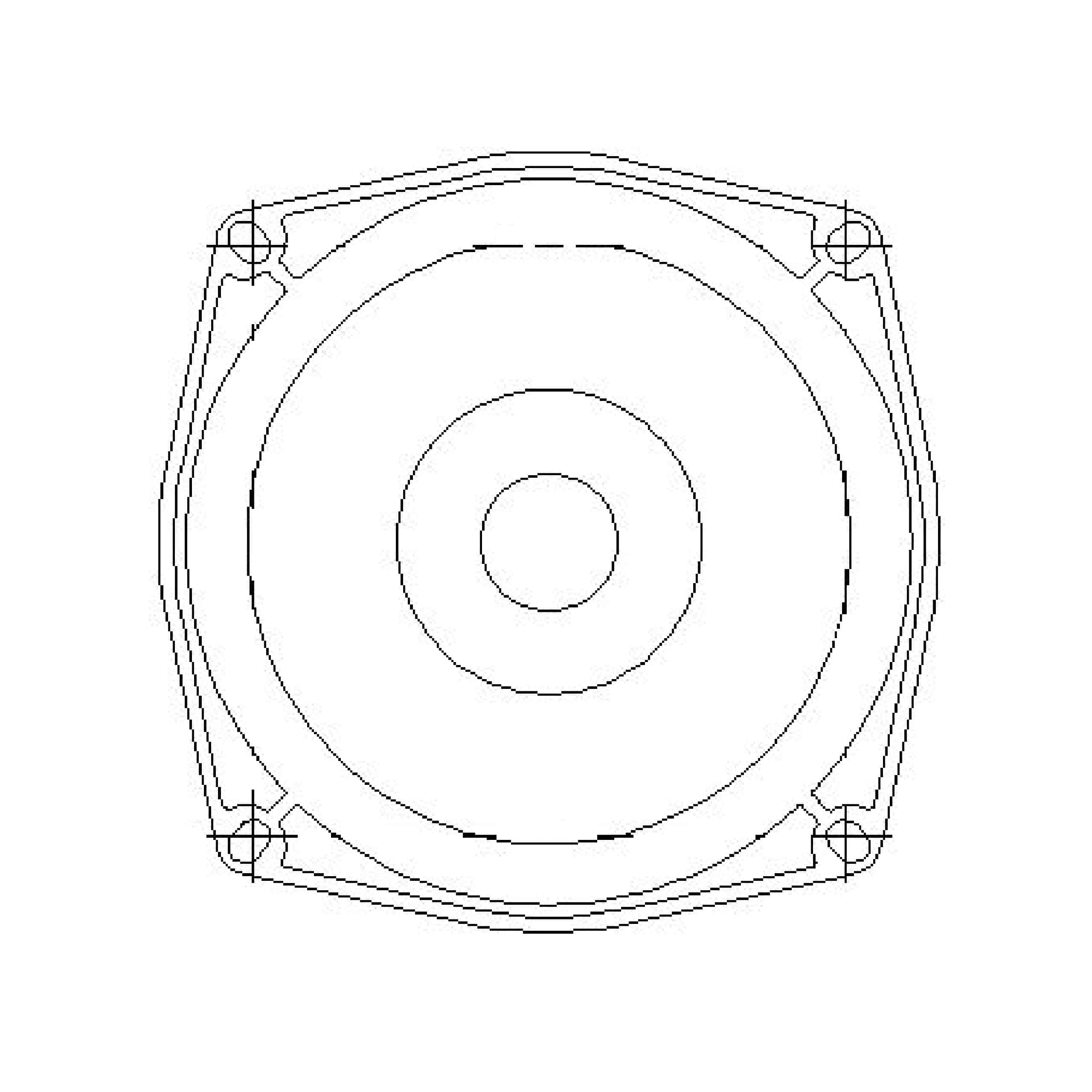 Freightliner 5-1/4" Speaker Coaxial | # 22-25413-001