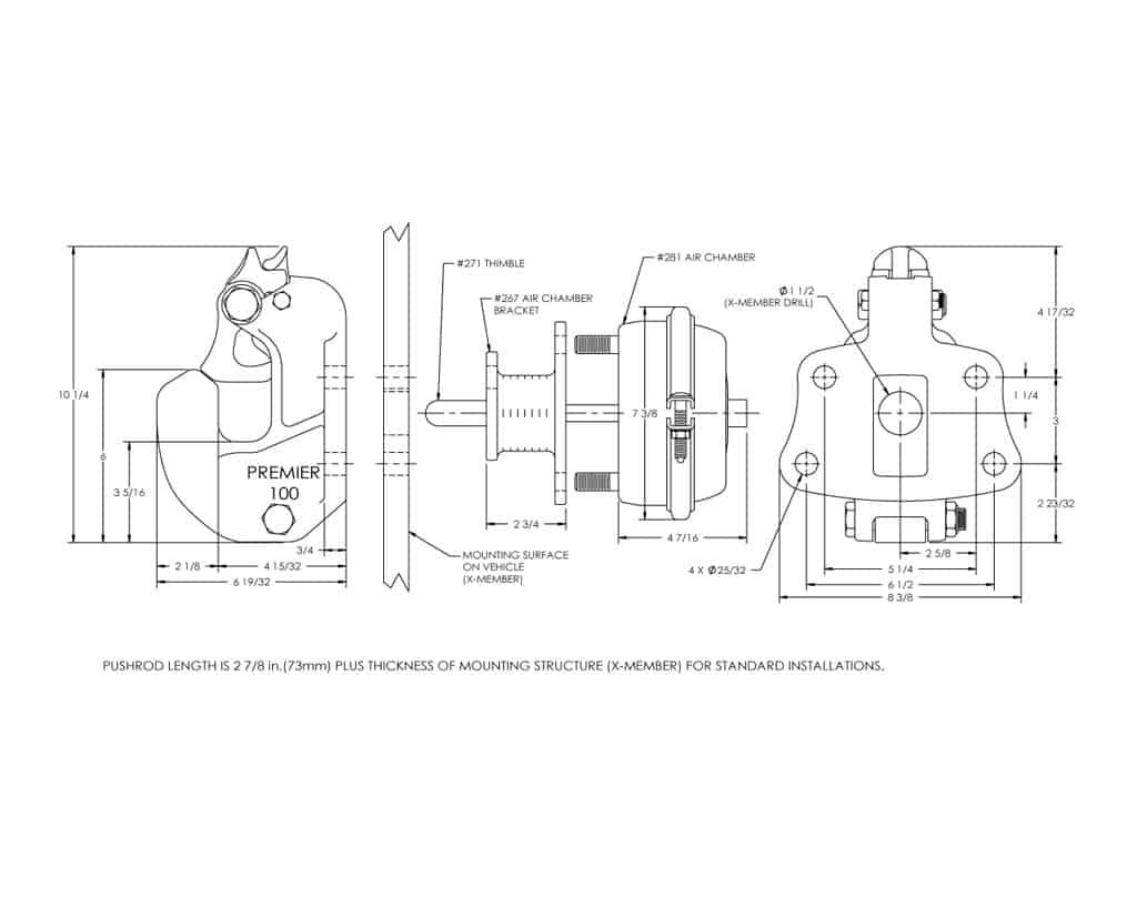 Premier Manufacturing 100 Slack Reducing Couplings