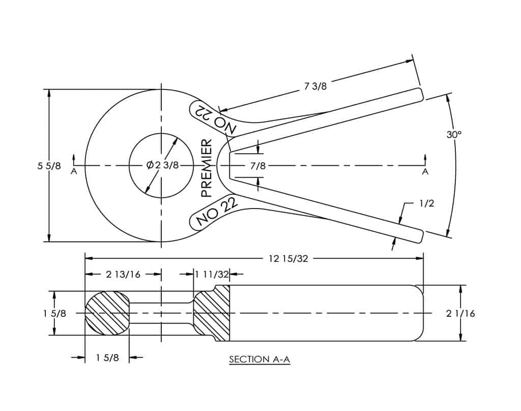 22 Weld-On Drawbar Eye | # 10000774