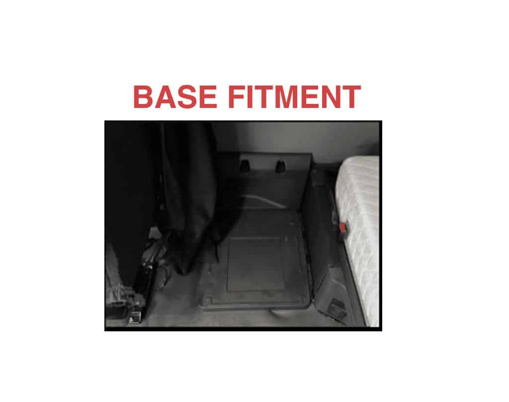 Freightliner Cascadia 72" Sleeper Cab W/ Refrigerator Base & Straps Minimizer Floor Mat