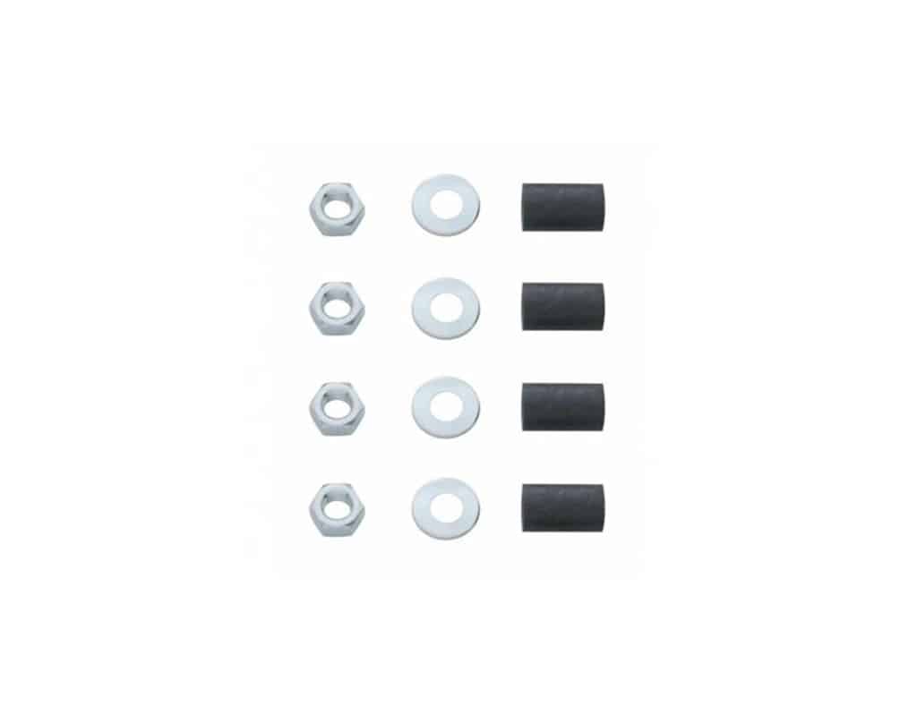 Welded Stud Top Mud Flap Plate Hardware Kit