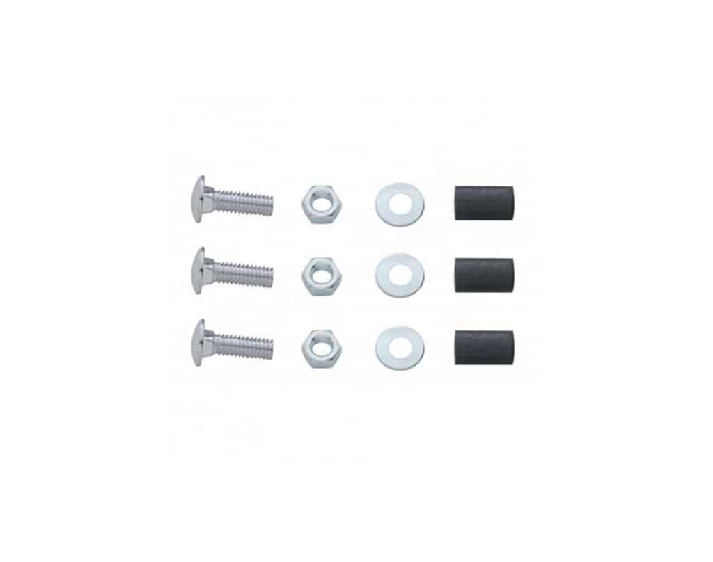 Bottom Bolt Thru Mud Flap Plate Hardware Kit