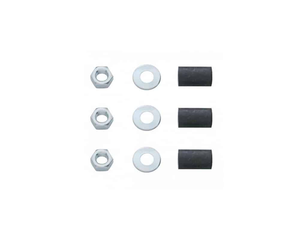 Bottom Welded Stud Mud Flap Plate Hardware Kit