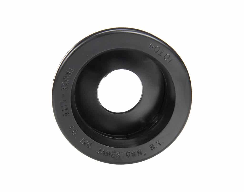 Truck-Lite 2.5" Round Open Back Rubber Light Grommet | # 10704