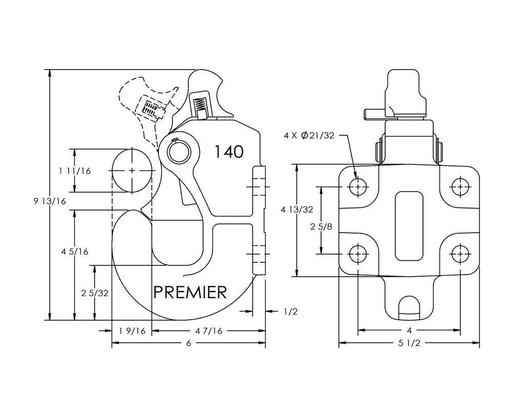Coupling Model 140 | # 10001061