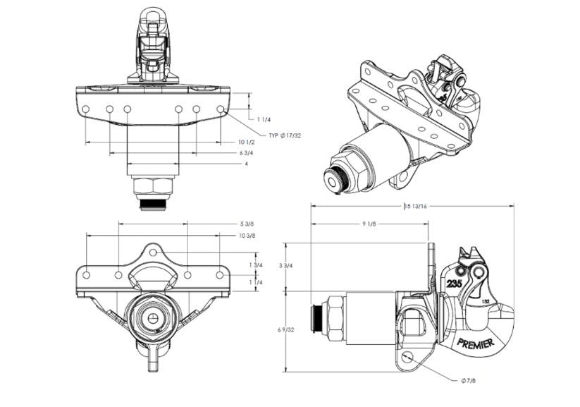 Premier Manufacturing 235SM Coupling | # 10005658