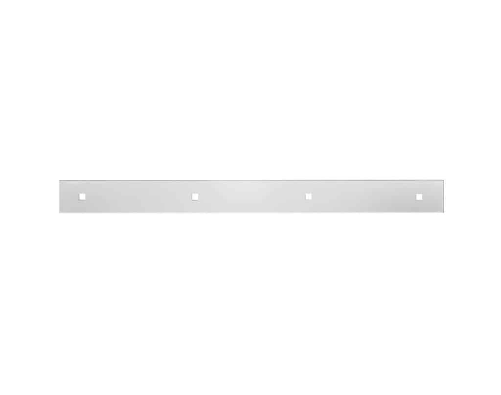 2" X 24" Mud Flap Top Plate With Bolt Thru