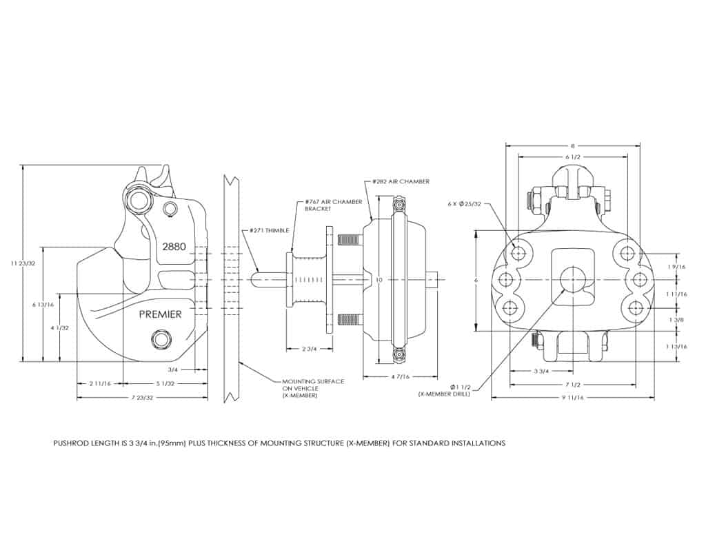Premier Manufacturing 2880 Slack Reducing Couplings