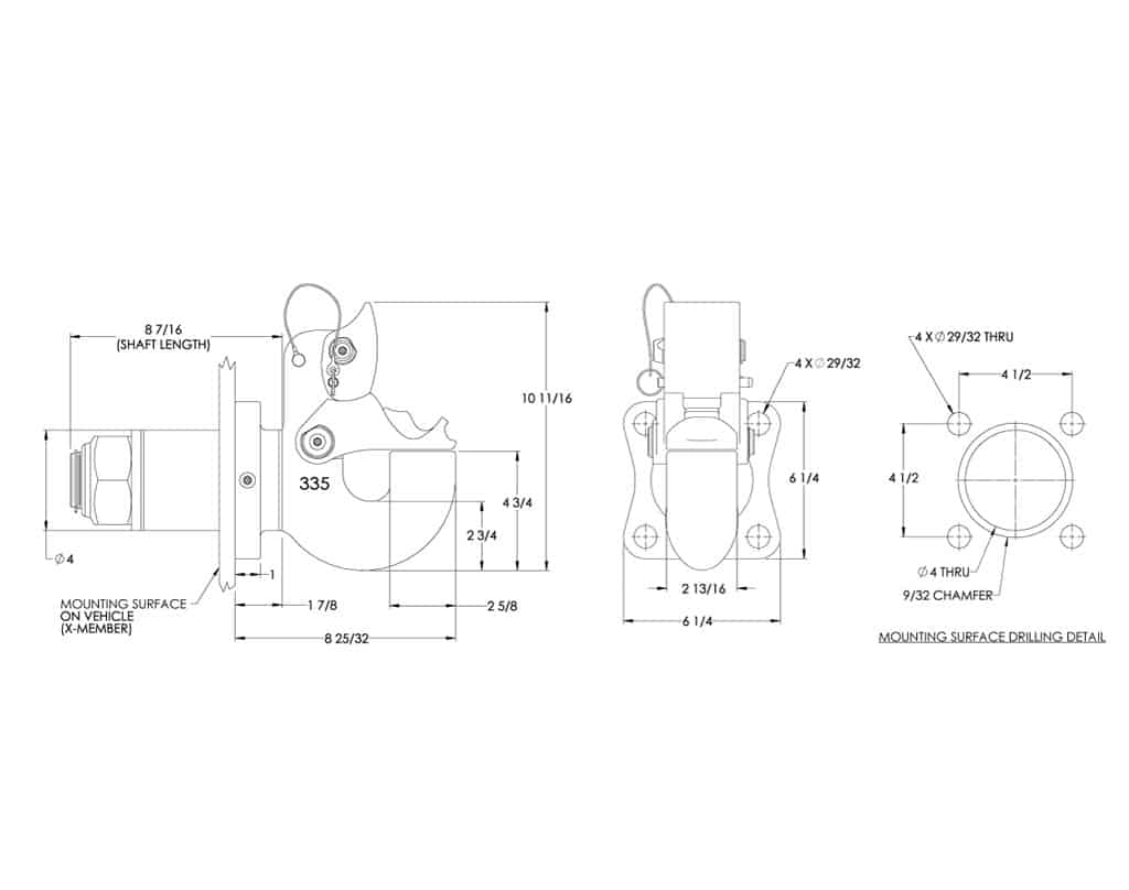 Premier Manufacturing 335NTEL Heavy Duty Swivel Coupling