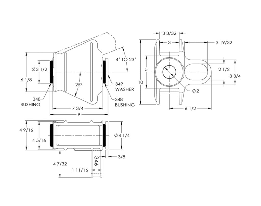 Premier Manufacturing 340S & 340SA Front End Housing