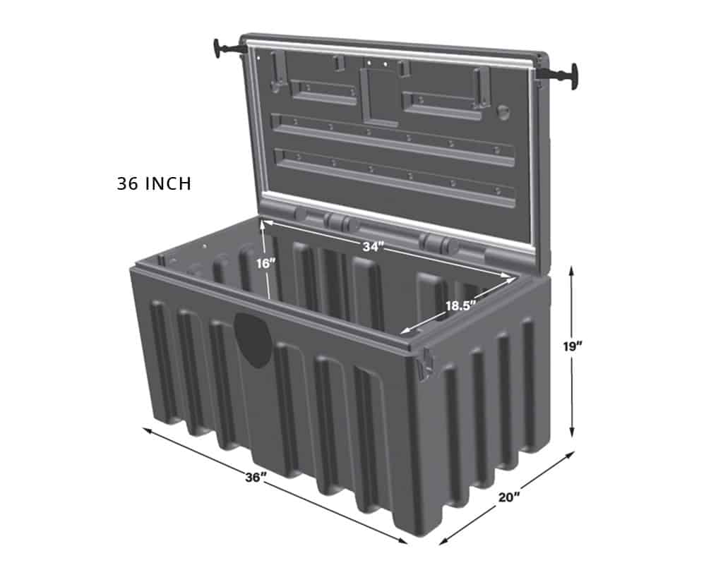 Minimizer™ Poly Truck Chest Tool Box