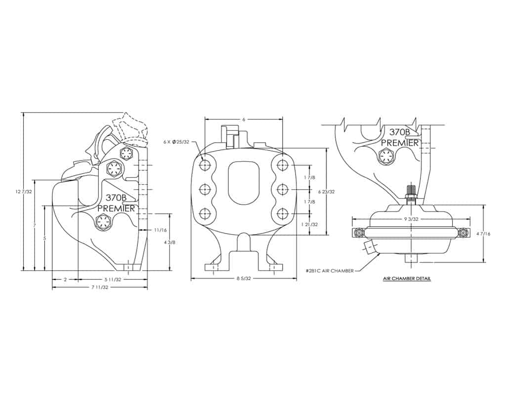 Premier Manufacturing 370B Slack Reducing Couplings