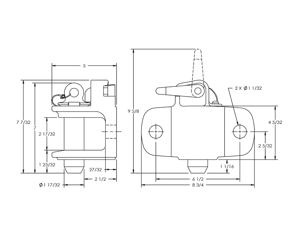Pin & Clevis Coupling Model 16 | # 10001087