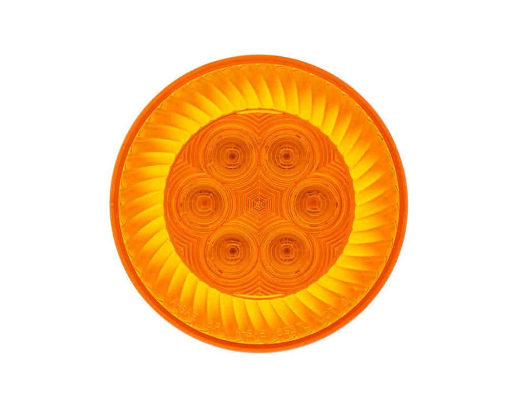 16 LED 4" Amber Round Turn Signal Light | # 39215