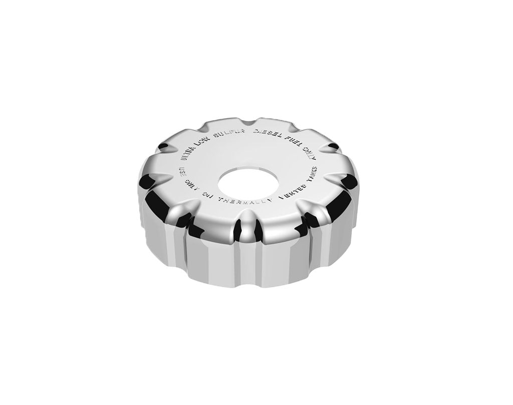 Volvo Chrome Plastic Fuel Cap Cover | Locking / Non-Locking