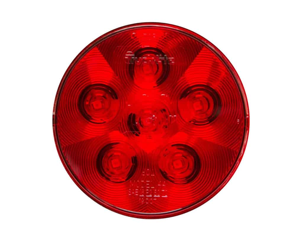 Truck-Lite 4" Round LED Red Stop/Turn/Tail Light | # 44302R