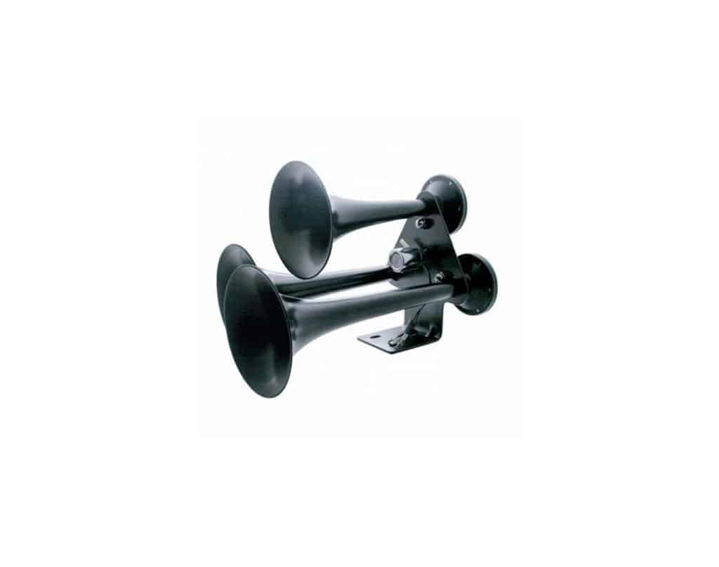 3 Black Trumpets Train Horn | # 46127