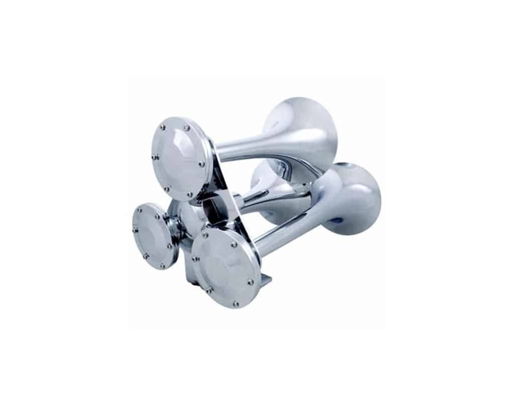 3 Trumpets "Competition Series" Chrome Train Horn | # 46151