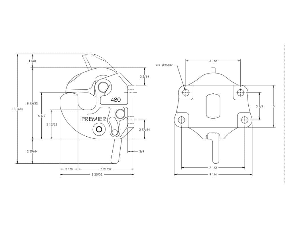 Premier Manufacturing 480 Heavy Duty Coupling