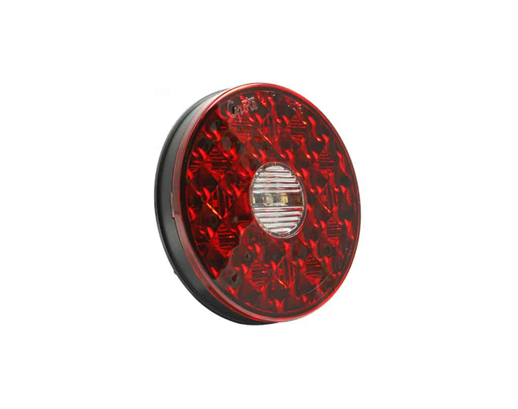Grote 4" Round LED Stop Tail Turn Lights W/ Integrated Back Up | # GRO 55162