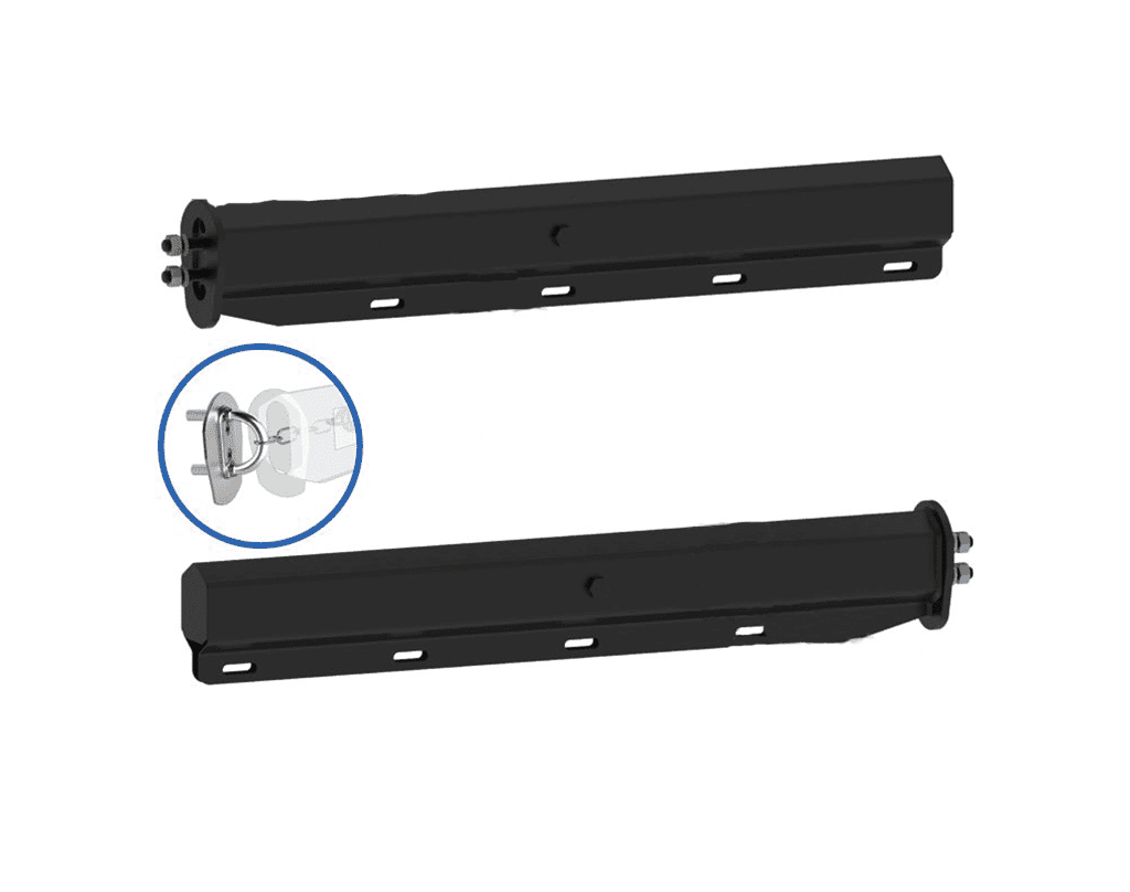 Straight Automann Mud Flap Hangers | # 562.451FS