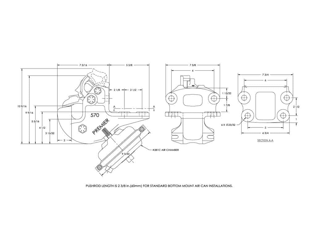 Premier Manufacturing 570 Slack Reducing Couplings