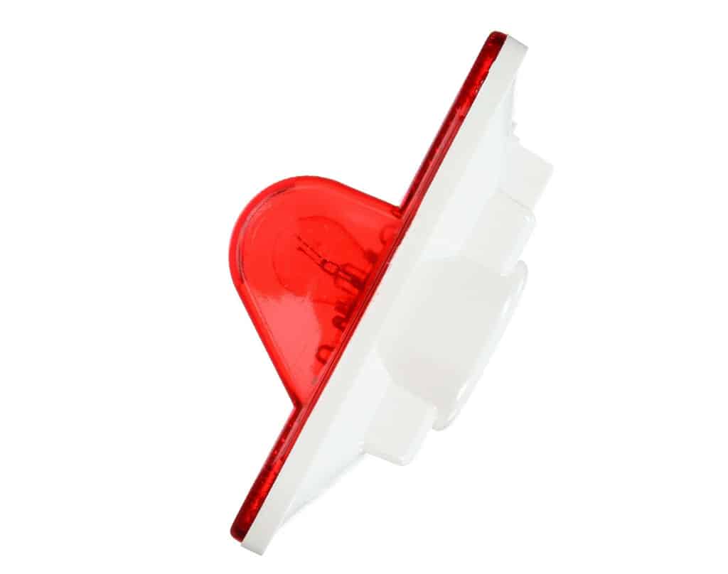 Truck-Lite Oval Incandescent Red Reflectorized Marker Clearance Light | # 60215R