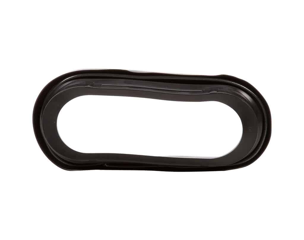 Truck-Lite 2" X 6" Oval Open Back PVC Light Grommet 60 Series | # 60700