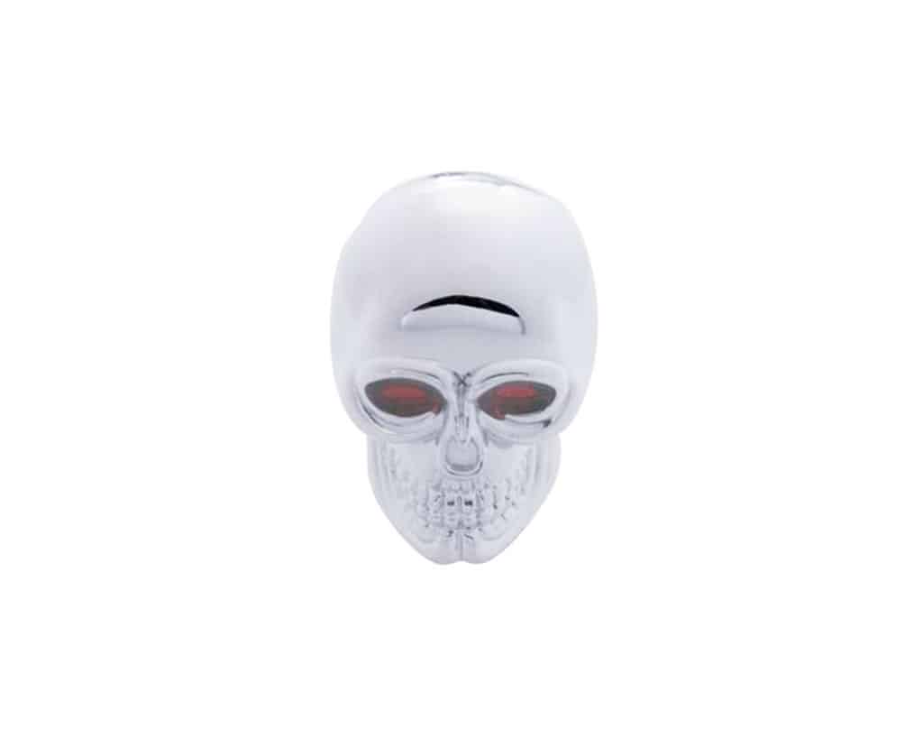 Chrome Plastic Skull Gear Shift Knob | # 70026