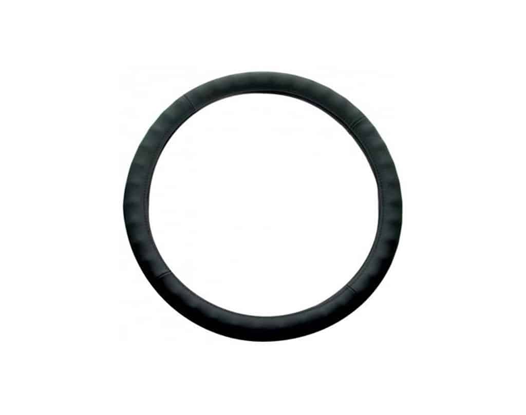 18" Black Truck Steering Wheel Cover | # 70111