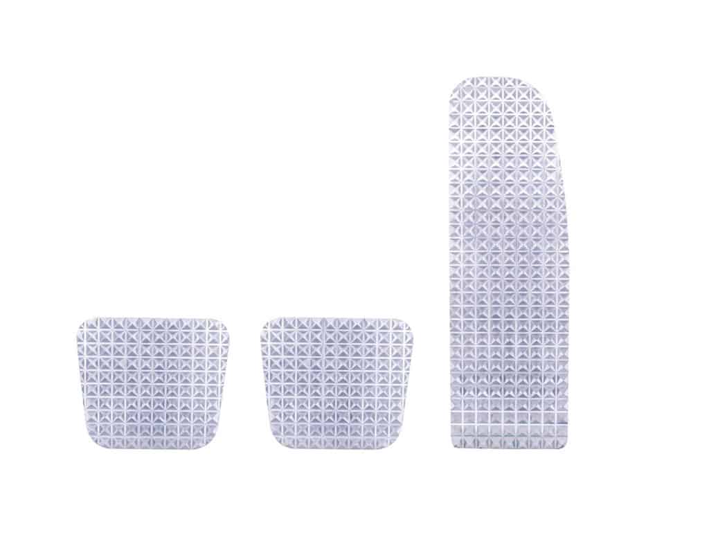 Freightliner Chrome Billet Aluminum Diamond Foot Pedal Set | # 70361