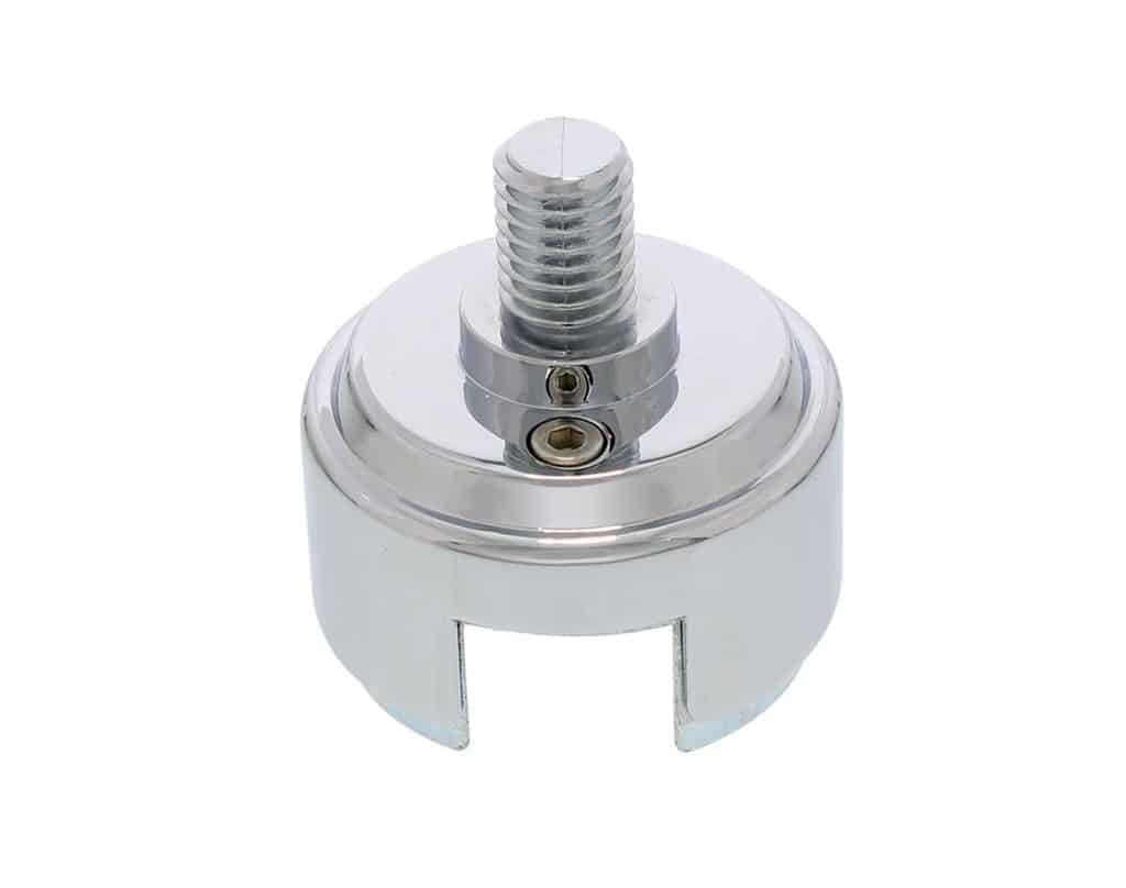 Shift Knob Chrome Mounting Adapter 1/2"-13 Thread-On | # 70589B
