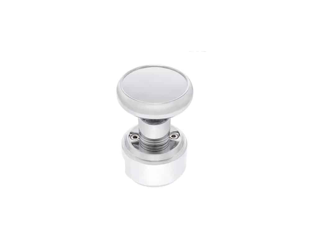 Chrome Thread-On Gear Shift Knob With Adapter