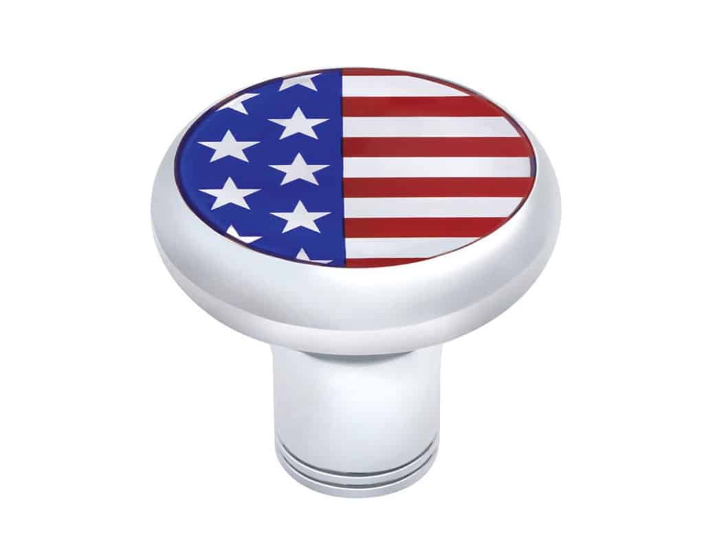 US Flag Gear Shift Knob 1/2"-13 Thread-On | # 70795