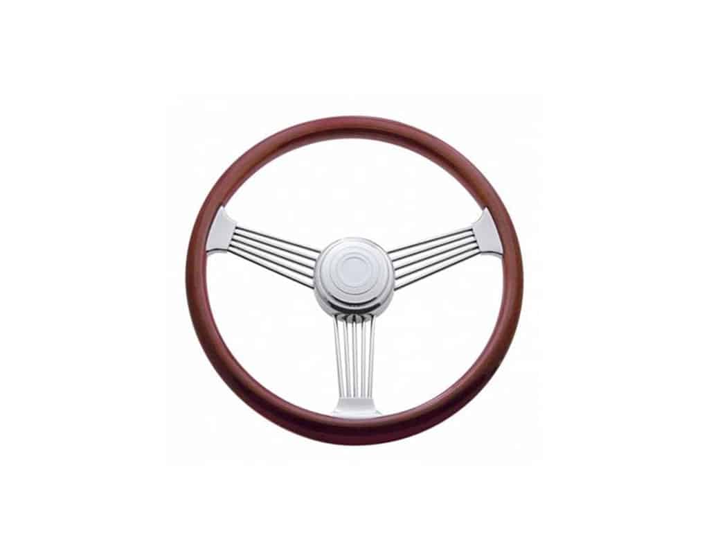 Kenworth & Peterbilt 18" Banjo Steering Wheel With Hub & Horn Button Kit