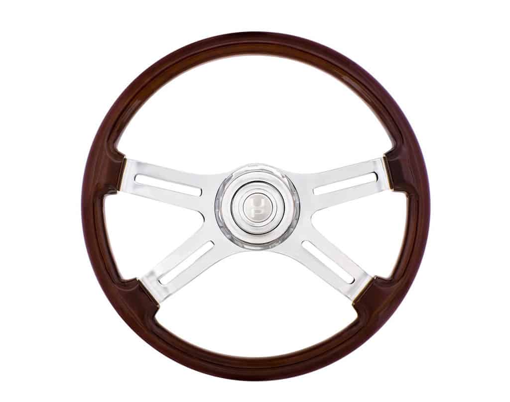 Freightliner 18" 4 Spoke Steering Wheel With Hub & Horn