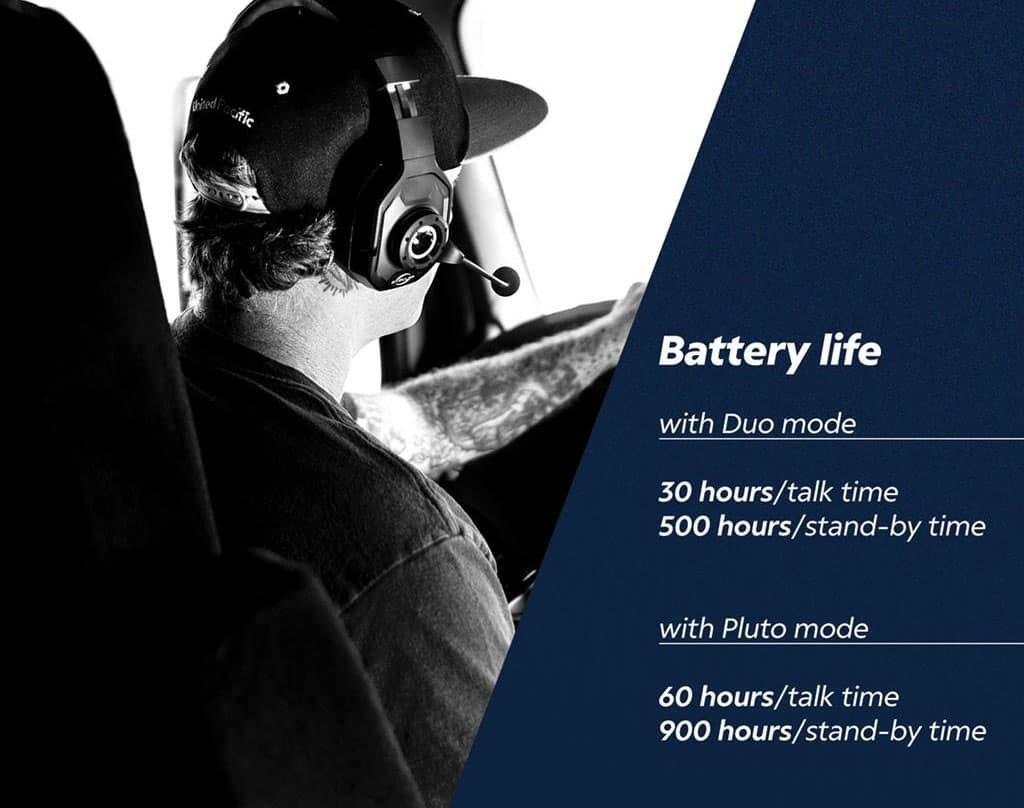 Stellar Pluto + Duo Bundle Trucker Bluetooth Headset | # 95002