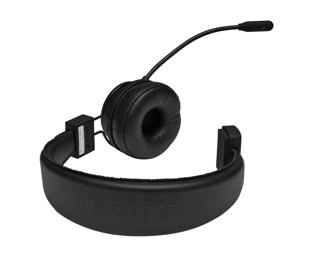 Blue Tiger Elite Ultra Trucker Bluetooth Headset - Black | # 95003