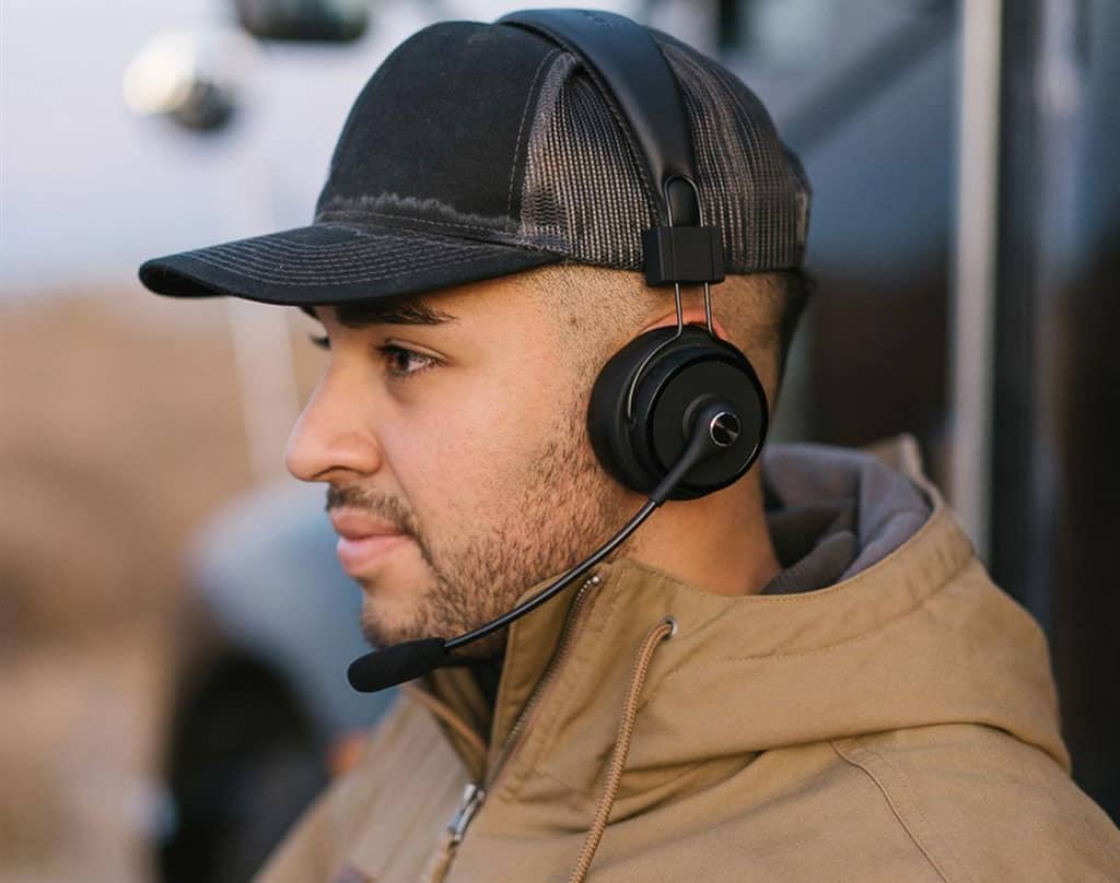 Blue Tiger Elite Ultra Trucker Bluetooth Headset - Black | # 95003