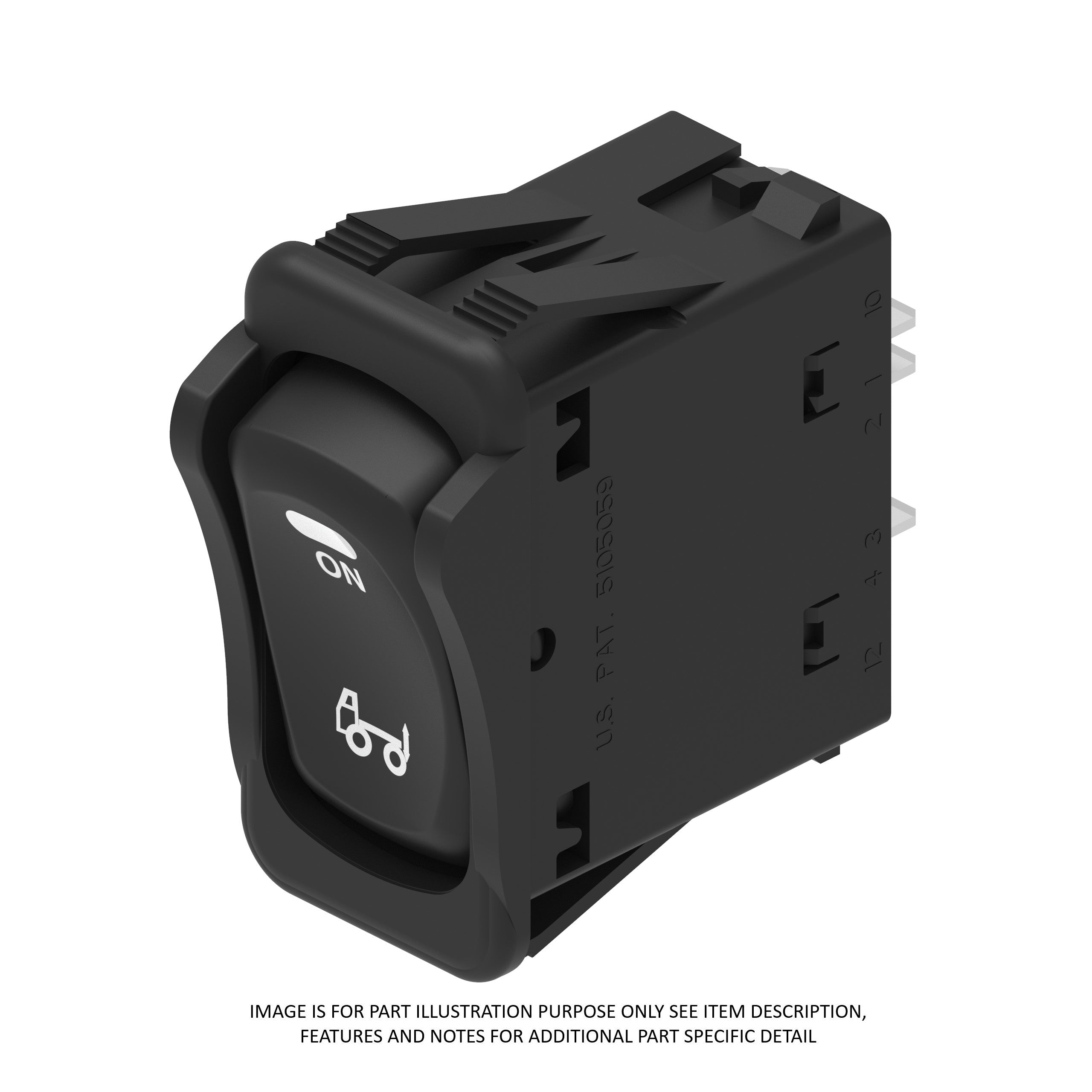 Freightliner Rocker Switch | A06-37217-036