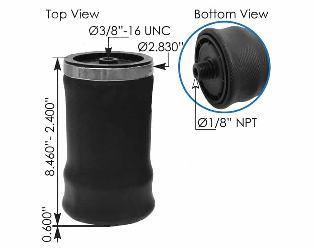 Automann Cab Air Spring - New | # ABSZ70-7001