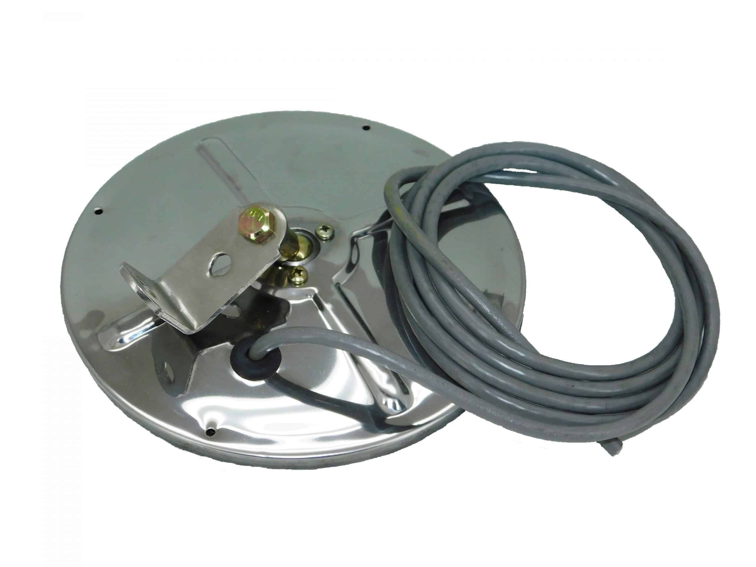 Alliance 7 1/2" Stainless Steel Heated Convex Mirror | # ABP N74B 10711