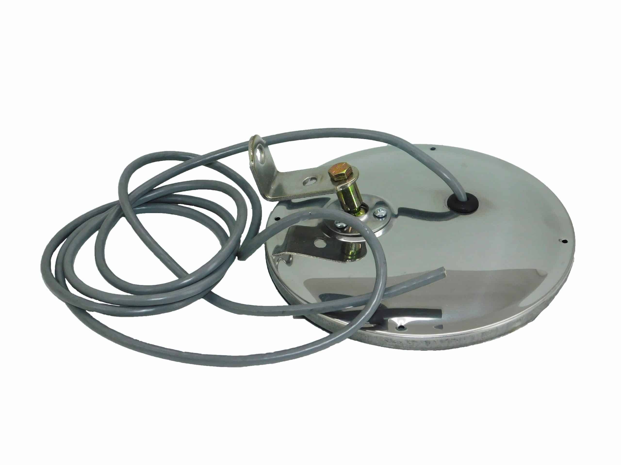 Alliance 7 1/2" Heated Offset Convex Mirror | # ABP N74B 12711