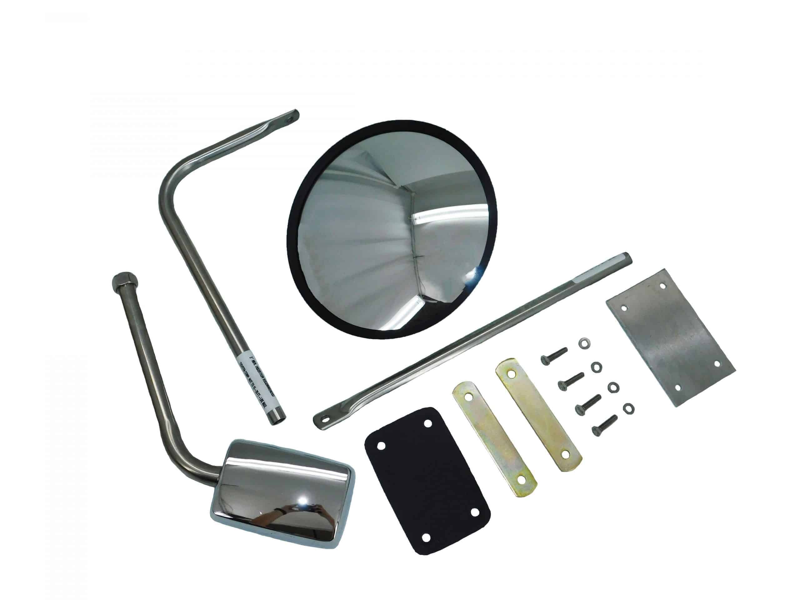 Alliance Stainless Steel Hood Mount Mirror Assembly | # ABP N74B 60171