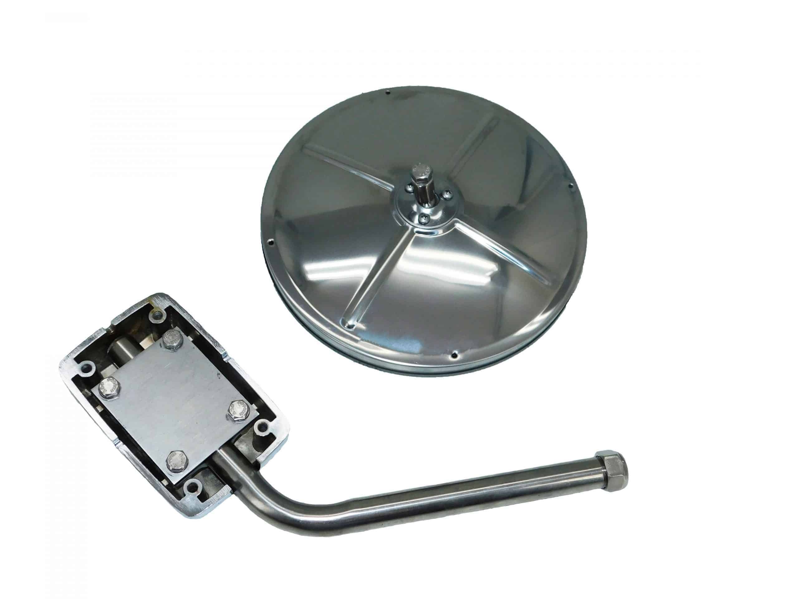 Alliance Stainless Steel Hood Mount Mirror Assembly | # ABP N74B 60171