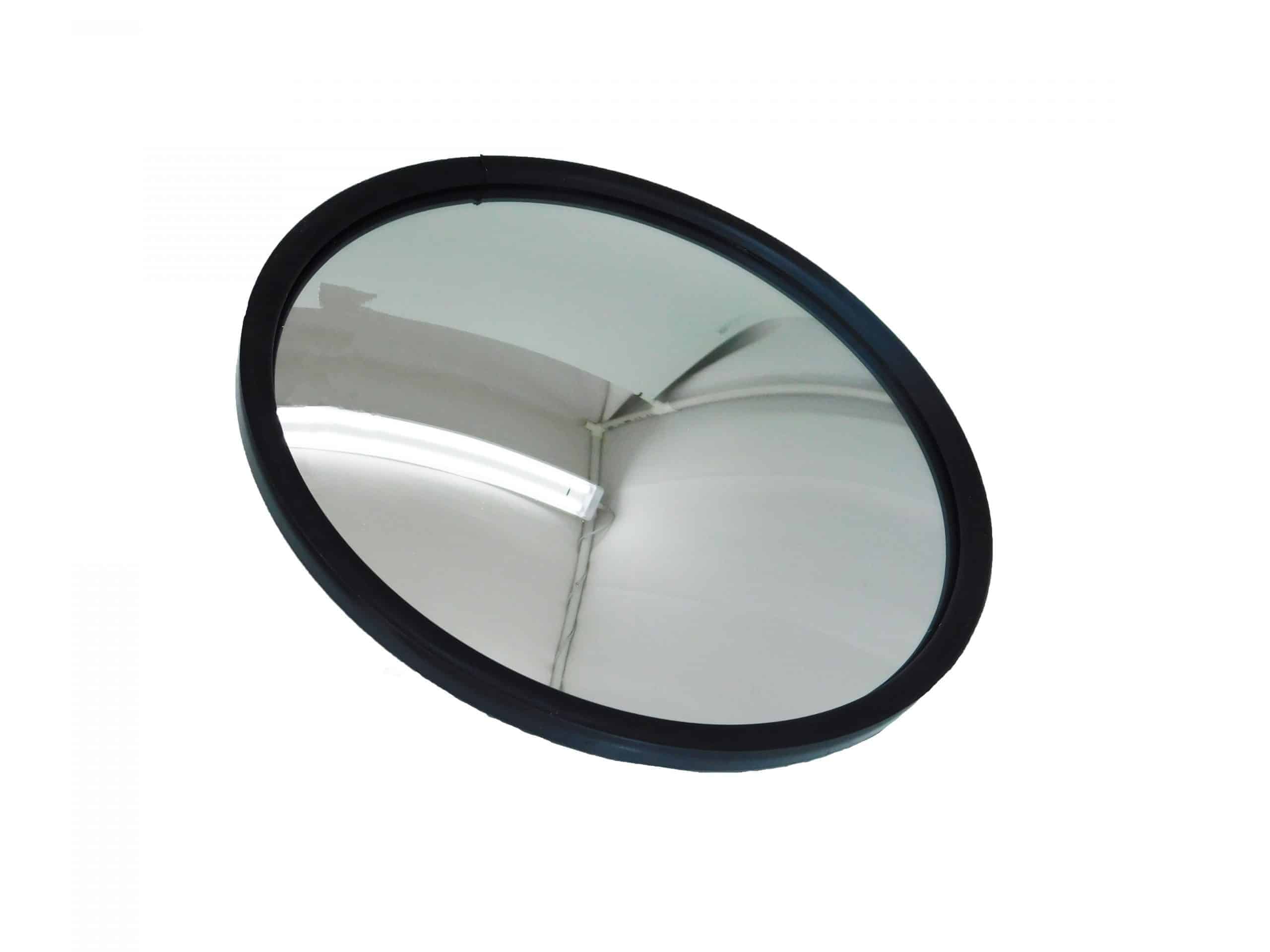 Alliance 7 - 1/2" Black Convex Mirror | # ABP N74B 10703