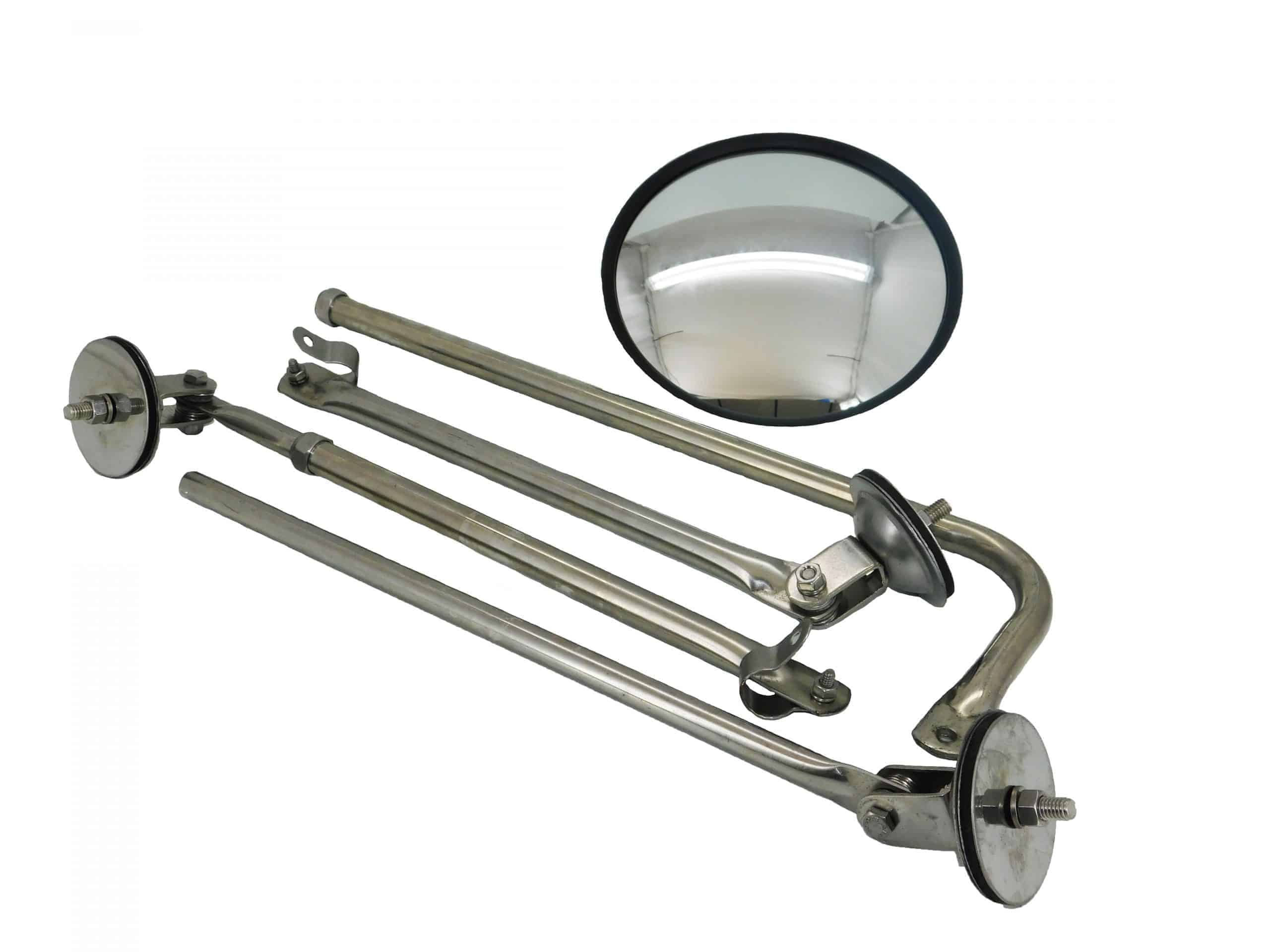 Alliance 8 - 1/2" Tri-Pod Fender Mount Convex Mirror | # ABP N74B 60111