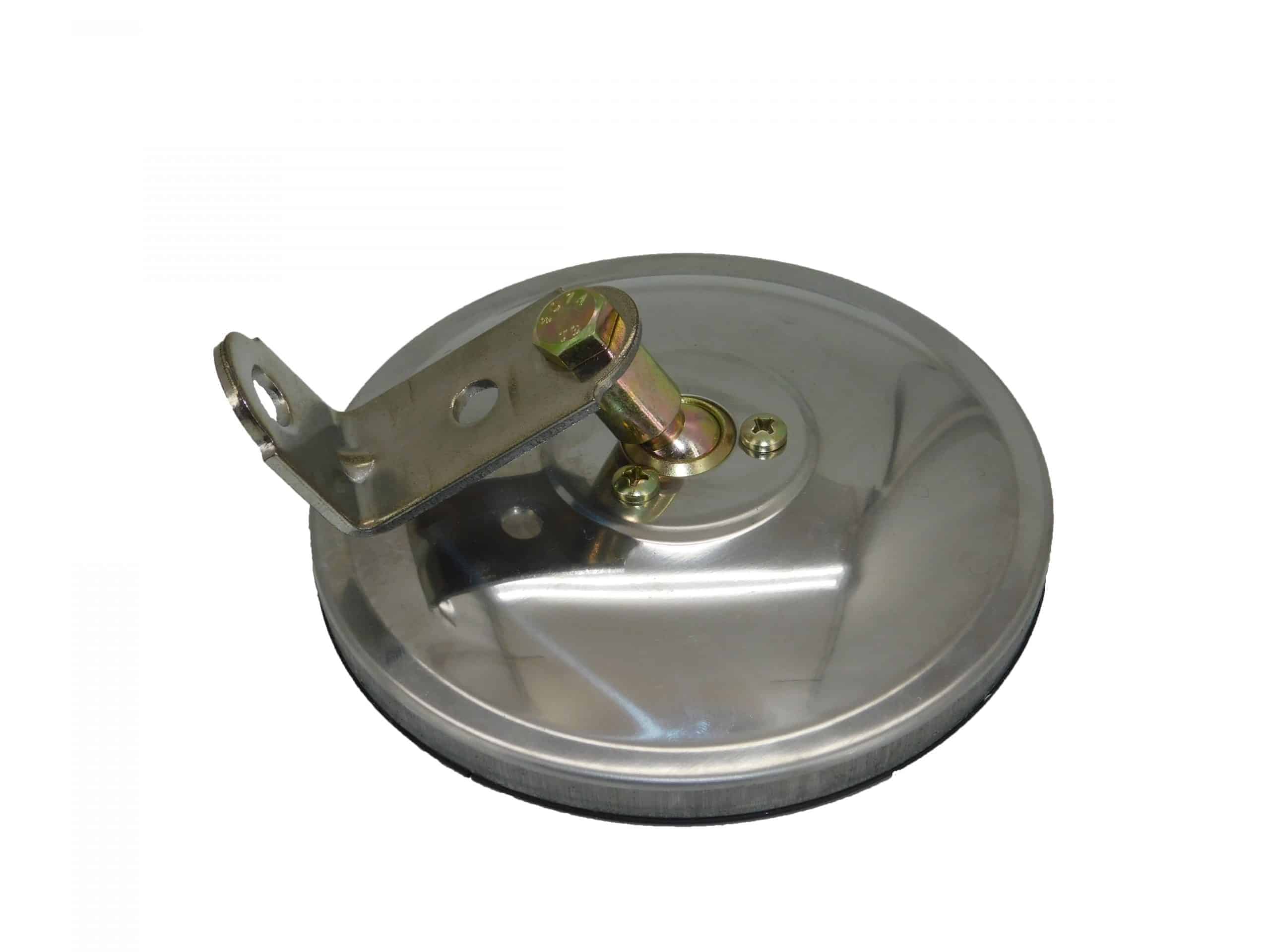 Alliance 5" Stainless Steel Round Convex Mirror | # ABP N74B 10501