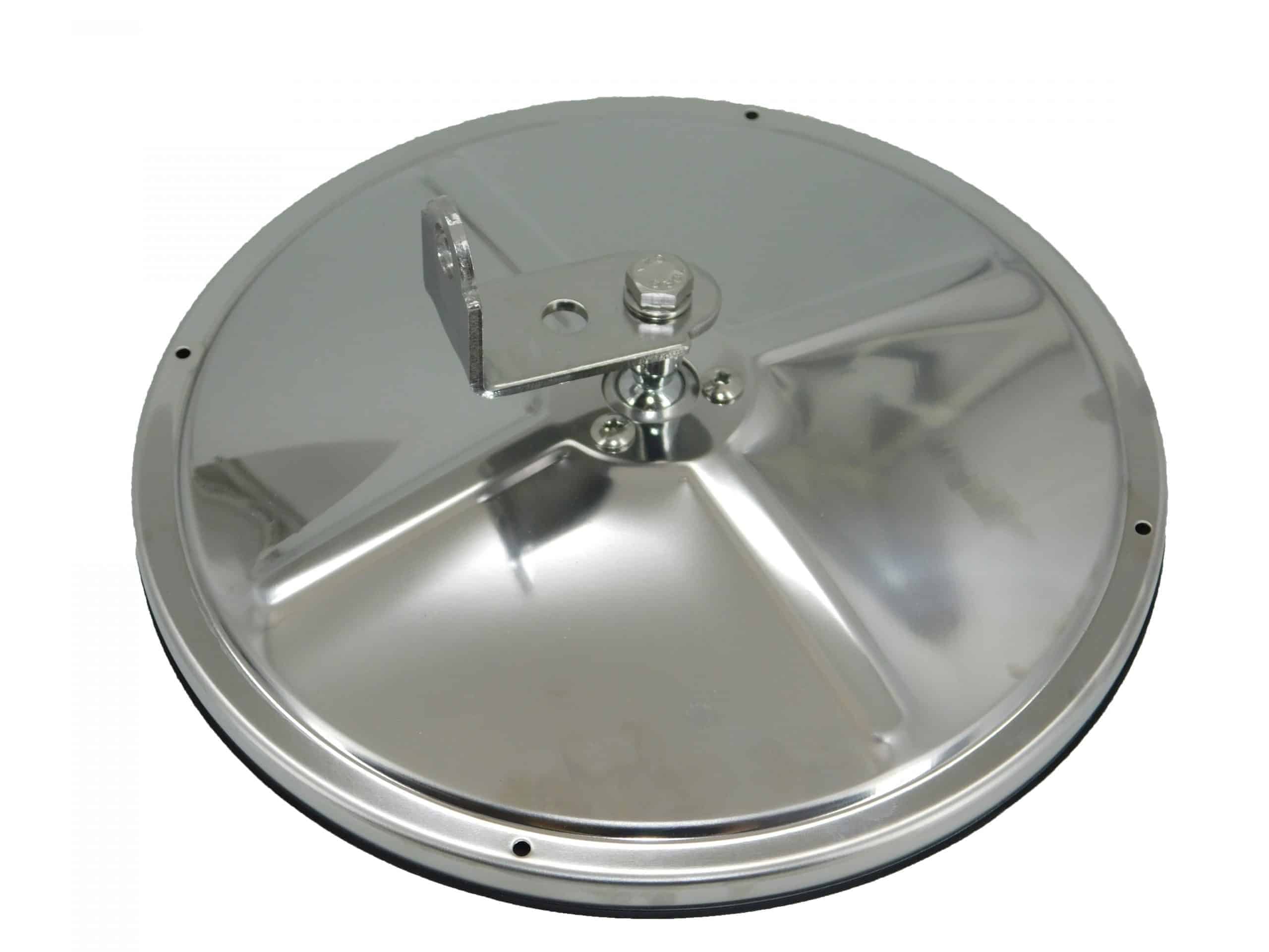 Alliance 8-1/2" Stainless Steel Convex Mirror | # ABP N74B 10801