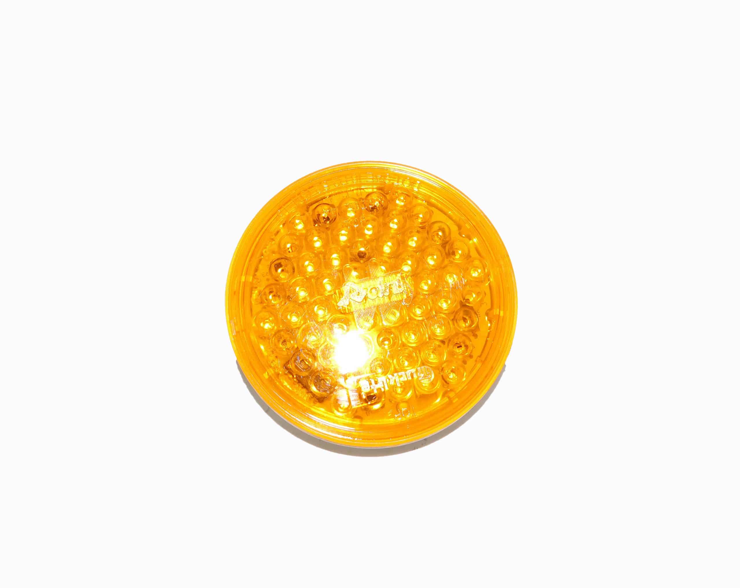 Truck-Lite Round Amber LED Strobe Light | # 44211Y